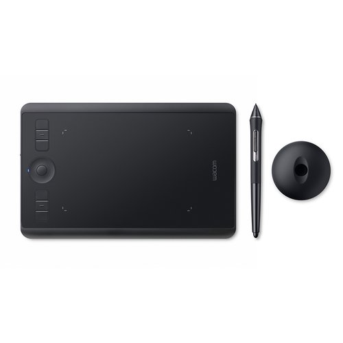 foto del prodotto tavoletta con penna wacom intuos pro s pth460k1b