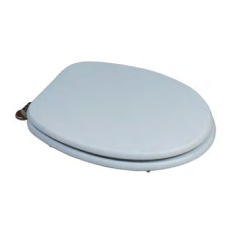 foto del prodotto tavoletta copri wc universale grigio chiaro in mdf