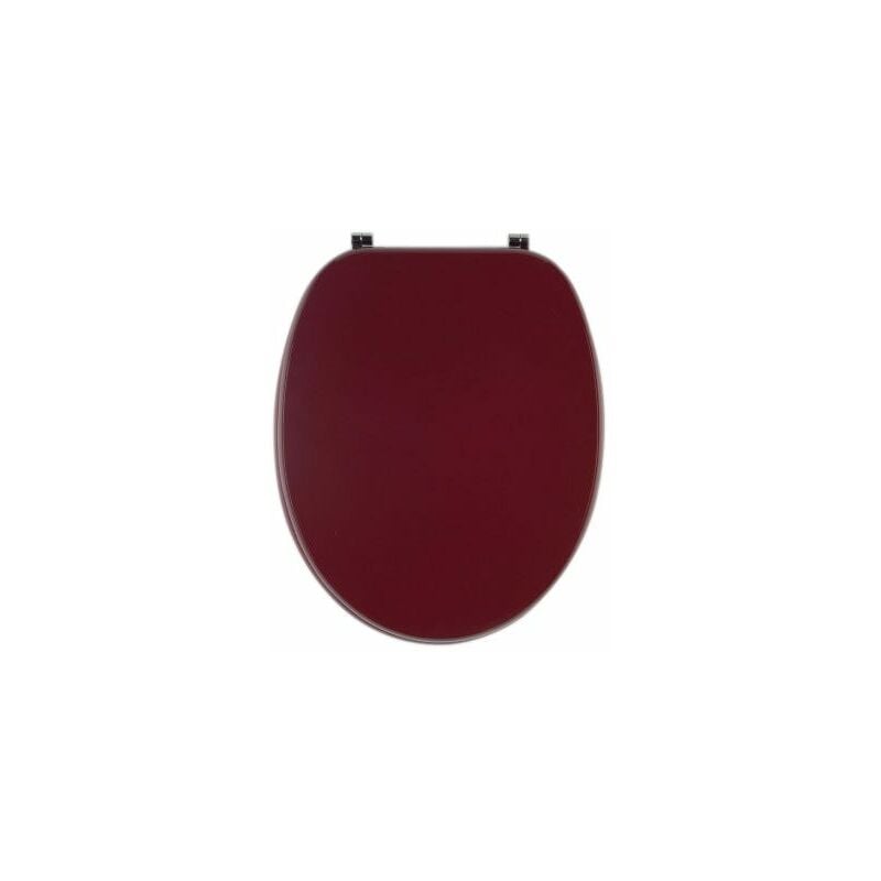 foto del prodotto tavoletta sedile wc universale colorato rosso amaranto
