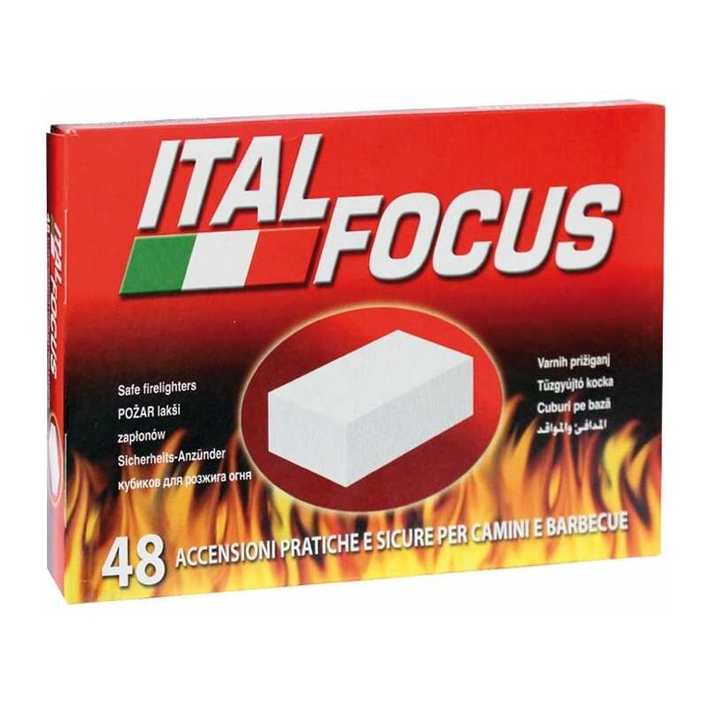 foto del prodotto tavolette accendifuoco 48pz