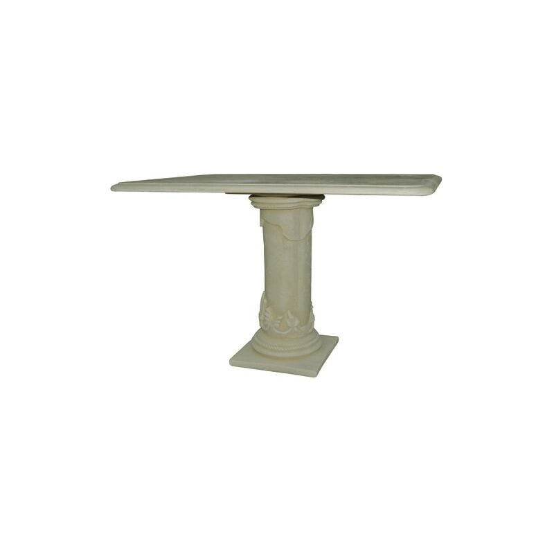 foto del prodotto tavoli decogarden rettangolare in granulato di pietra cm.118x80xh78 arredo giard