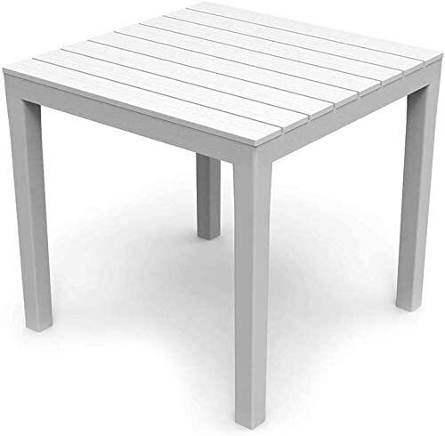 foto del prodotto tavoli resina bali dogato bian. 80x80