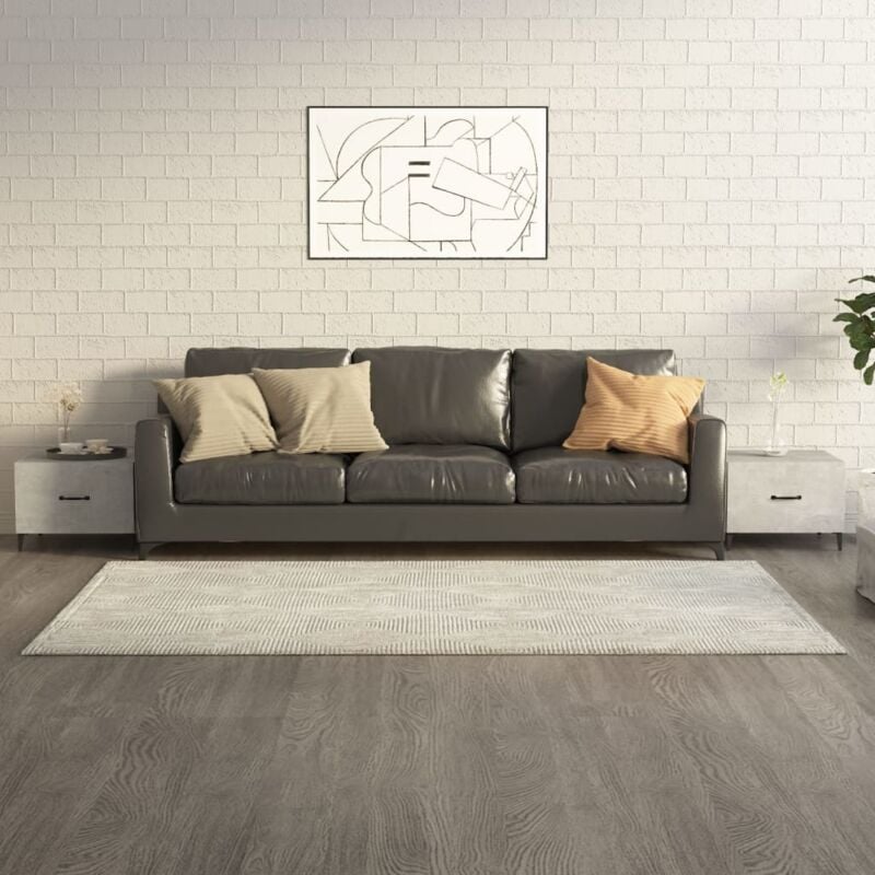 foto del prodotto tavolini salotto gambe in metallo 2pz grigio cemento 50x50x40cm vidaxl