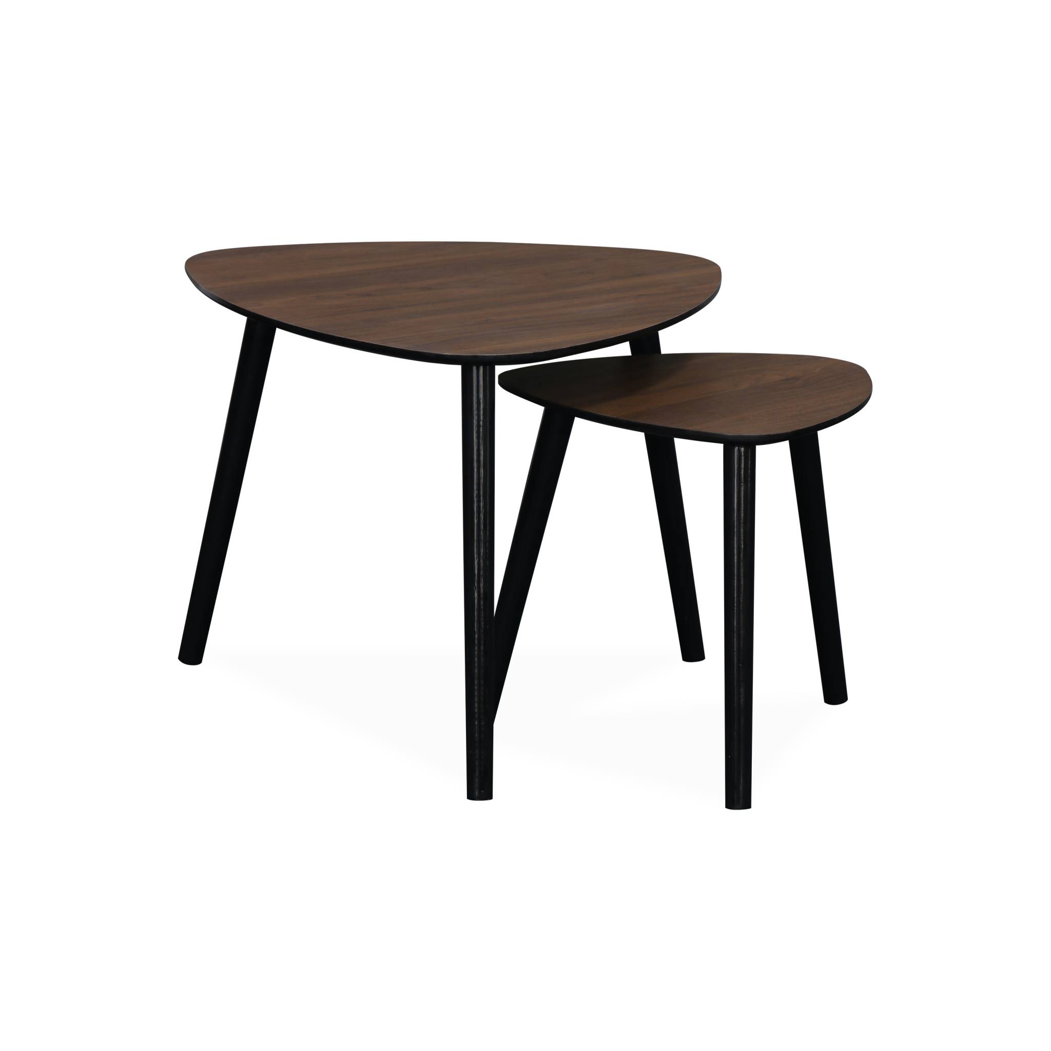 foto del prodotto tavolini scandinavi in mdf, marrone