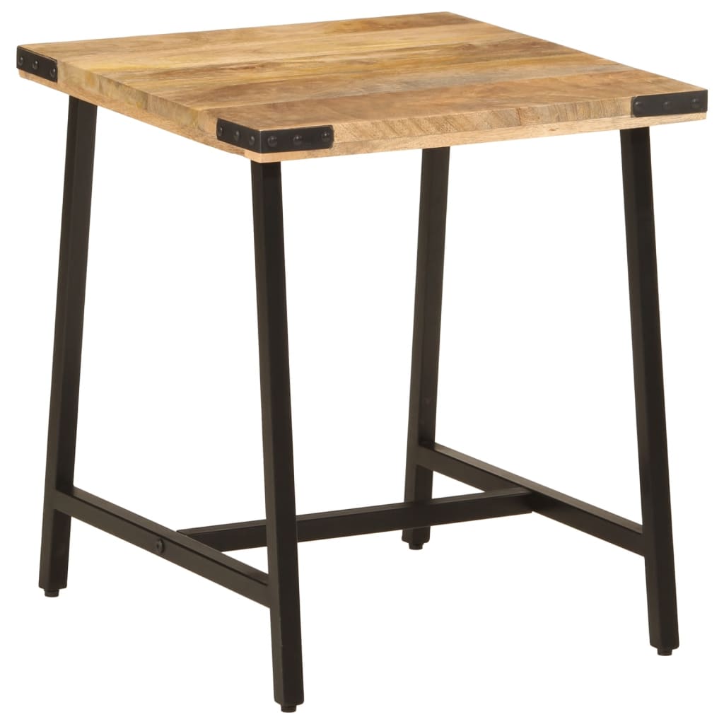 foto del prodotto tavolino 45x45x50cm in legno massello di mango e ferrocod mxl 89639