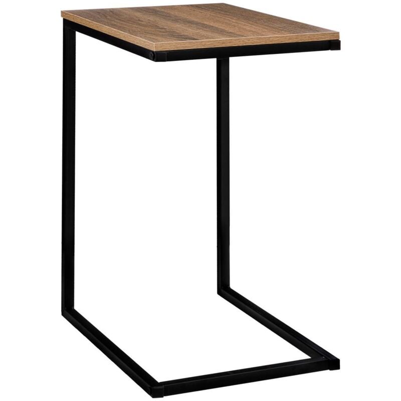 foto del prodotto tavolino aliaj, effetto legno scuro 5five
