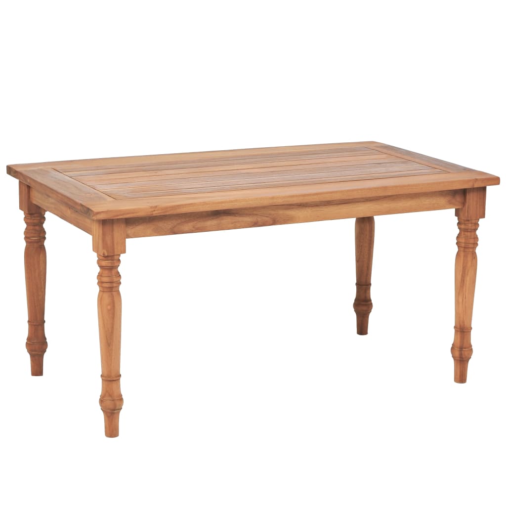 foto del prodotto tavolino batavia in legno di teak 90x50x45 cm cod mxl 29721