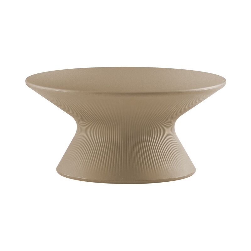 foto del prodotto tavolino coffe fade polietilene dm 71x33h colore pietra uso esterno