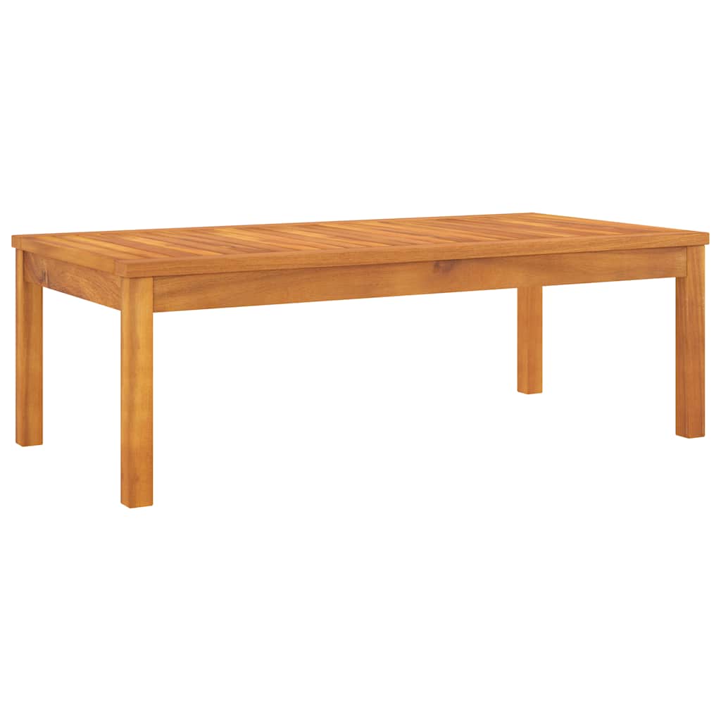 foto del prodotto tavolino da caff 100x50x33 cm in legno massello di acaciacod mxl 73002