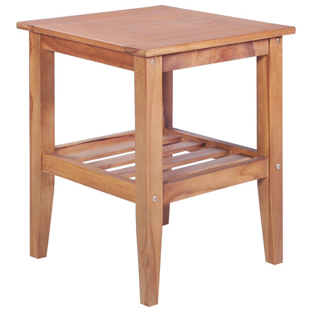 foto del prodotto tavolino da caff 40x40x50 cm quadrato legno massello di teak cod mxl 6383
