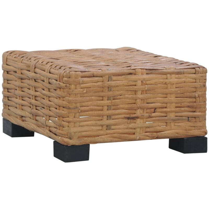 foto del prodotto tavolino da caff 47x47x28 cm in rattan naturale da esterni design elegante