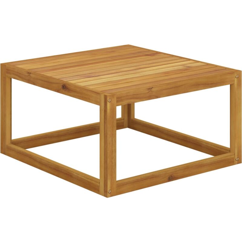 foto del prodotto tavolino da caff 68x68x29 cm in legno massello di acacia vidaxl