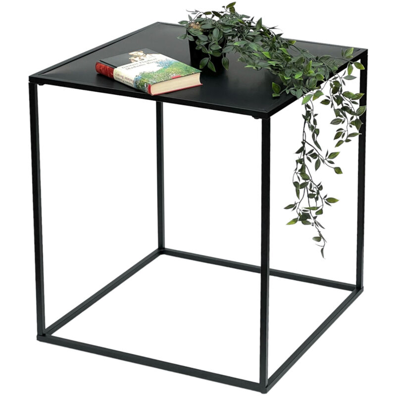 foto del prodotto tavolino da caff in metallo nero l tavolino da salotto 96252 tavolino tavolino 52 cm tavolino da divano tavolo da cucina moderno dandibo