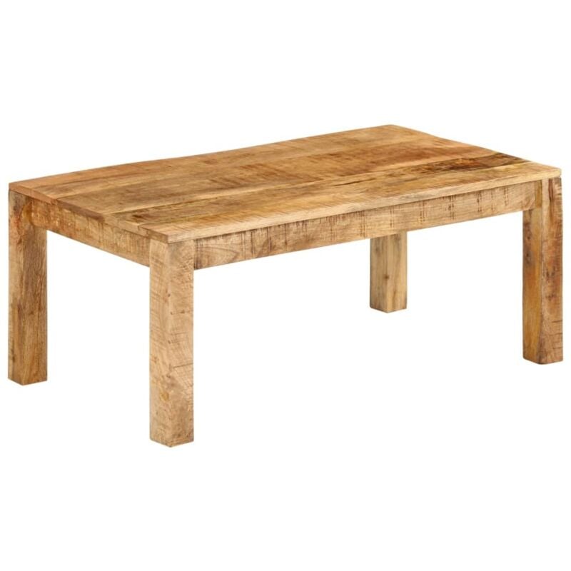 foto del prodotto tavolino da salotto 100x55x40 cm in legno massello di mango vidaxl