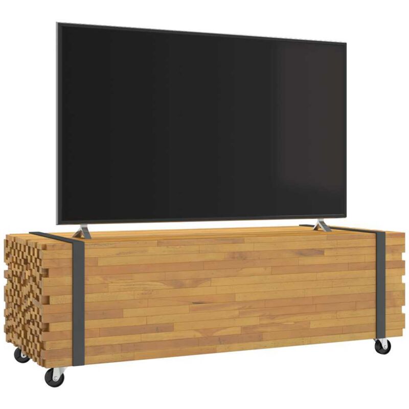 foto del prodotto tavolino da salotto 110x45x35 cm in legno massello di teak vidaxl