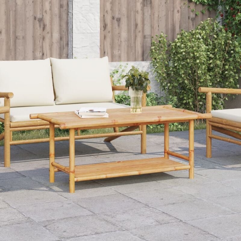 foto del prodotto tavolino da salotto 110x55x45 cm in bamb vidaxl