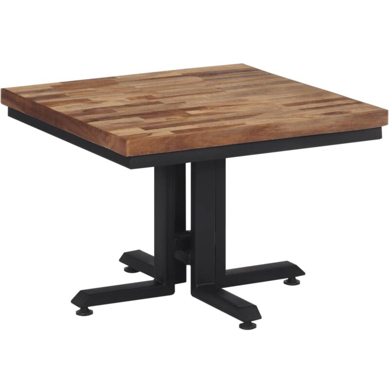 foto del prodotto tavolino da salotto 55x55x40cm massello teak di recupero vidaxl
