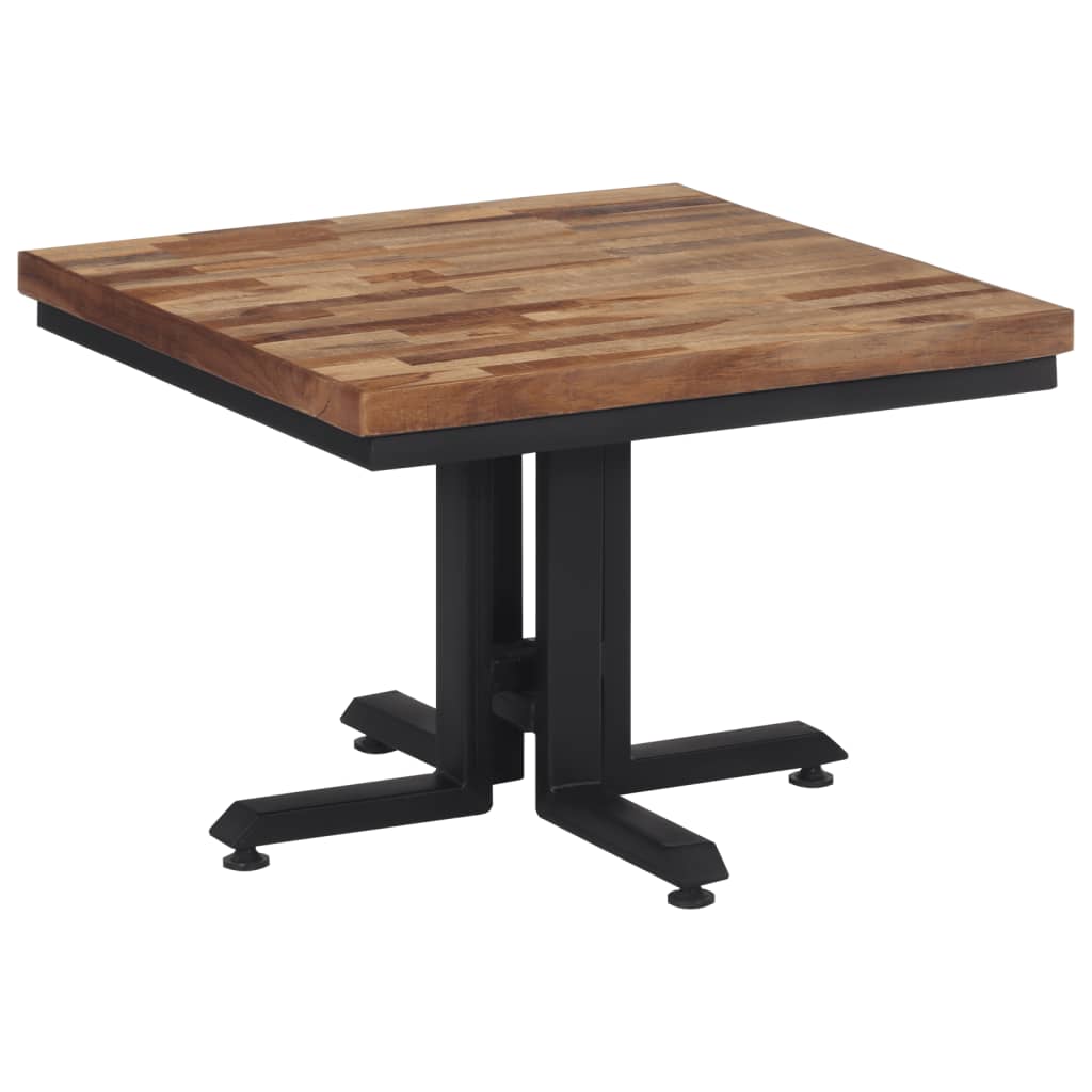 foto del prodotto tavolino da salotto 55x55x40cm massello teak di recuperocod mxl 86285