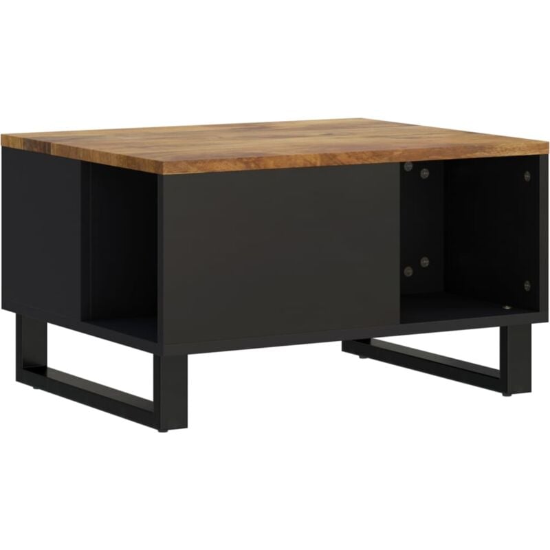 foto del prodotto tavolino da salotto 60x50x35 cm in legno massello di mango vidaxl