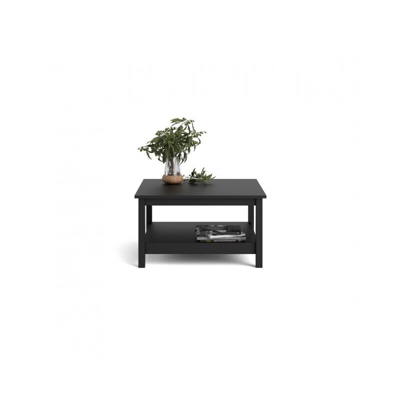 foto del prodotto tavolino da salotto 81x81 cm nero opaco cascina
