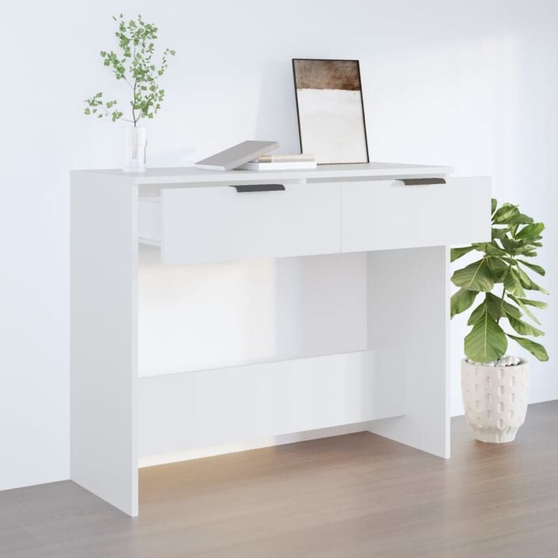 foto del prodotto tavolino da salotto bianco 90x36x75 cm in legno multistrato vidaxl
