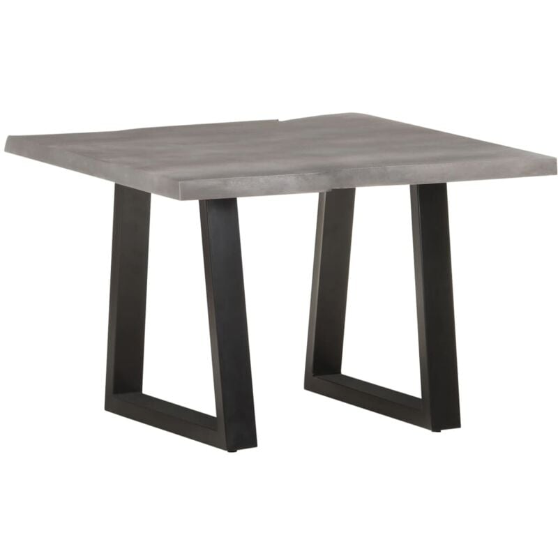 foto del prodotto tavolino da salotto con bordi vivi 60x60x40 cm massello acacia vidaxl