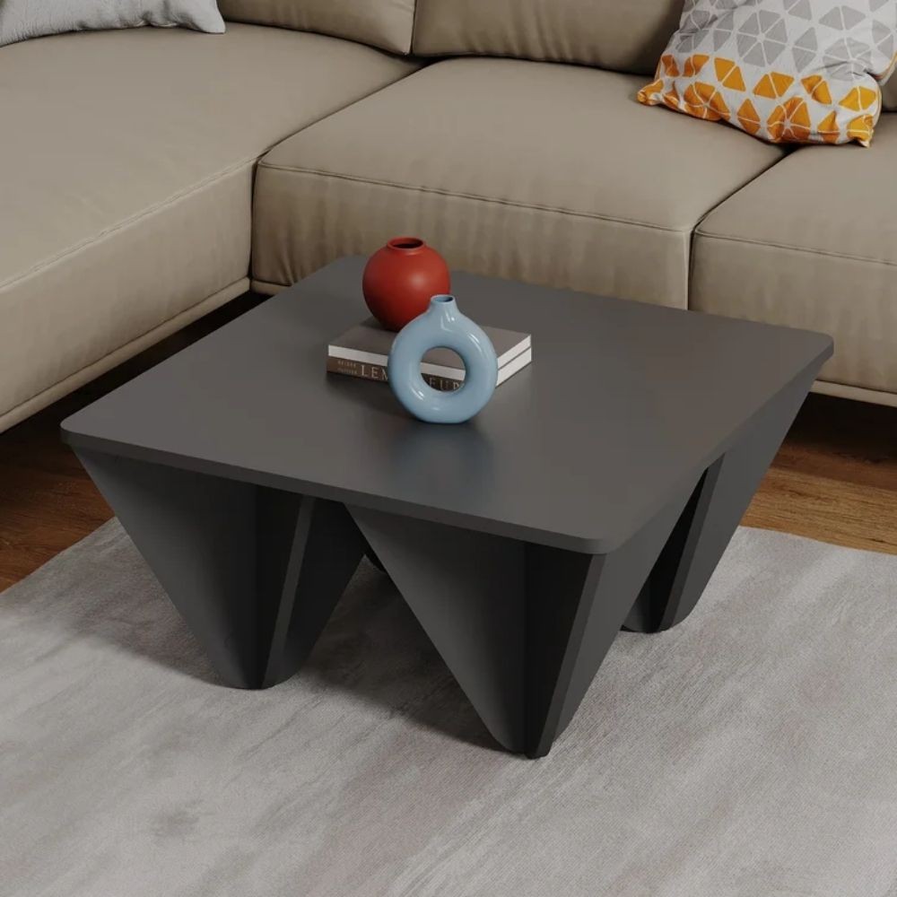 foto del prodotto tavolino da salotto diamond quadrato antracite
