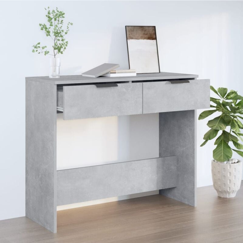 foto del prodotto tavolino da salotto grigio cemento 90x36x75cm legno multistrato vidaxl
