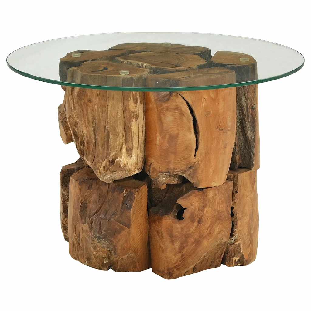 foto del prodotto tavolino da salotto in legname massello di teak 60 cm vidaxl