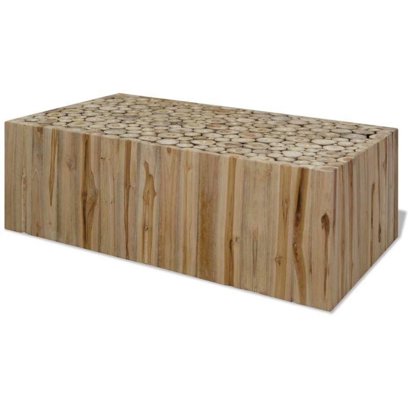 foto del prodotto tavolino da salotto in legno di teak autentico 90x50x30 cm vidaxl