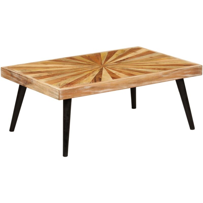 foto del prodotto tavolino da salotto in legno massello di mango 90x55x36 cm vidaxl