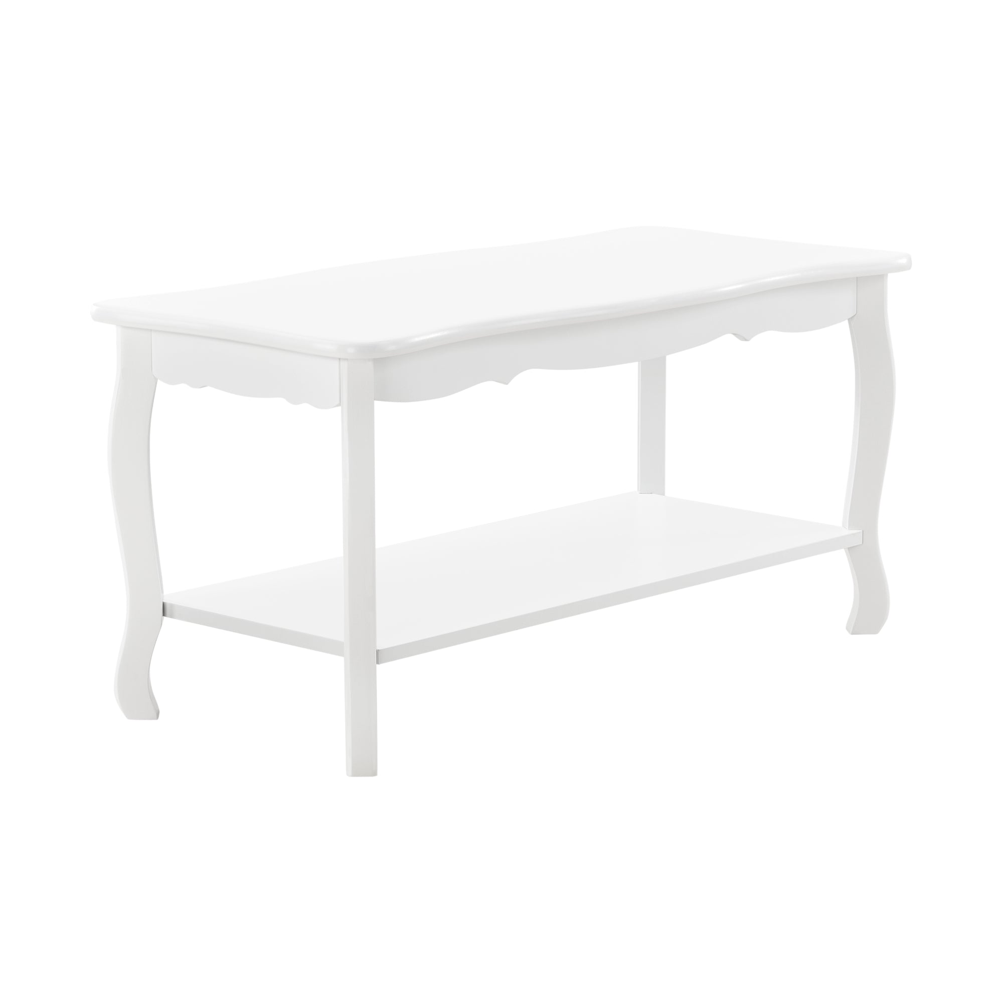 foto del prodotto tavolino da salotto in mdf 87,5 cm abete laccato bianco 03 0004159