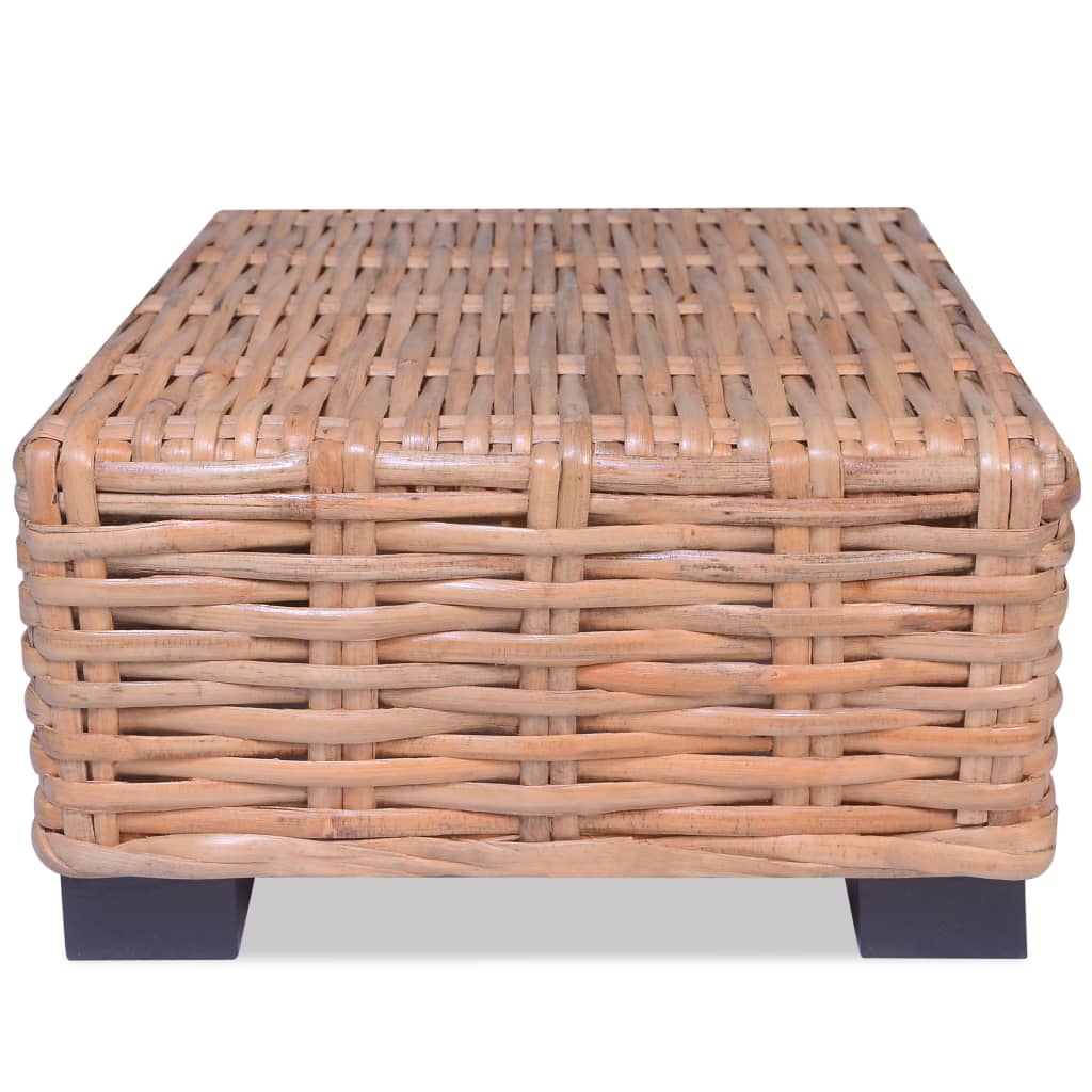 foto del prodotto tavolino da salotto in rattan naturale 45x45x30 cm cod mxl 23254