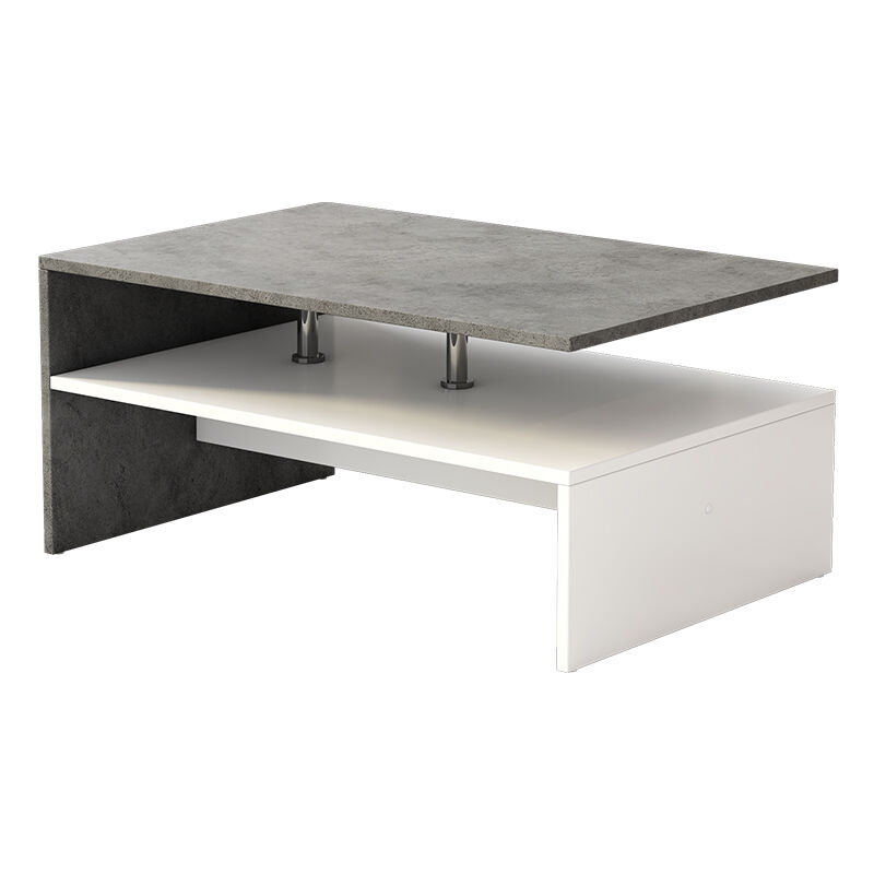 foto del prodotto tavolino da salotto mike, calcestruzzo, 90 x 42 cm, vicco
