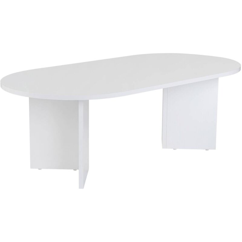 foto del prodotto tavolino da salotto parrano, tavolo basso da caff , portariviste per divano, ripiano da soggiorno, 119x60 h40 cm, bianco dmora