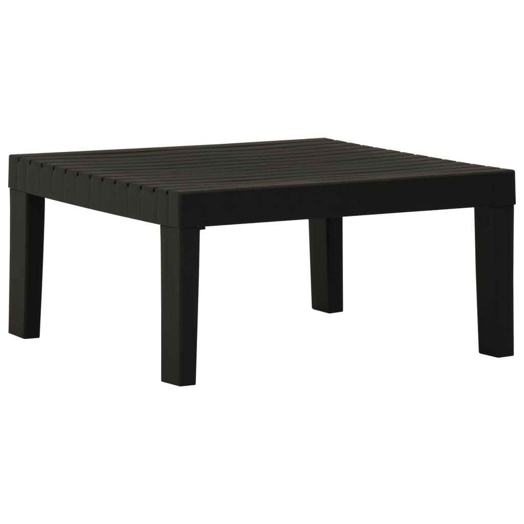foto del prodotto tavolino da salotto per giardino in plastica grigio cod mxl 34400