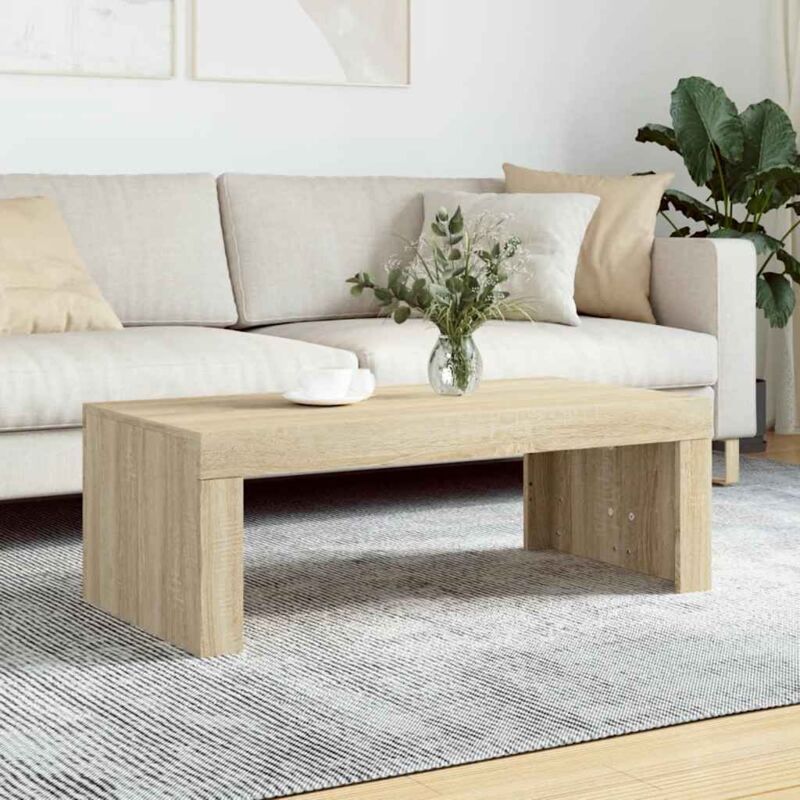 foto del prodotto tavolino da salotto rovere sonoma 102x50x36cm legno multistrato vidaxl