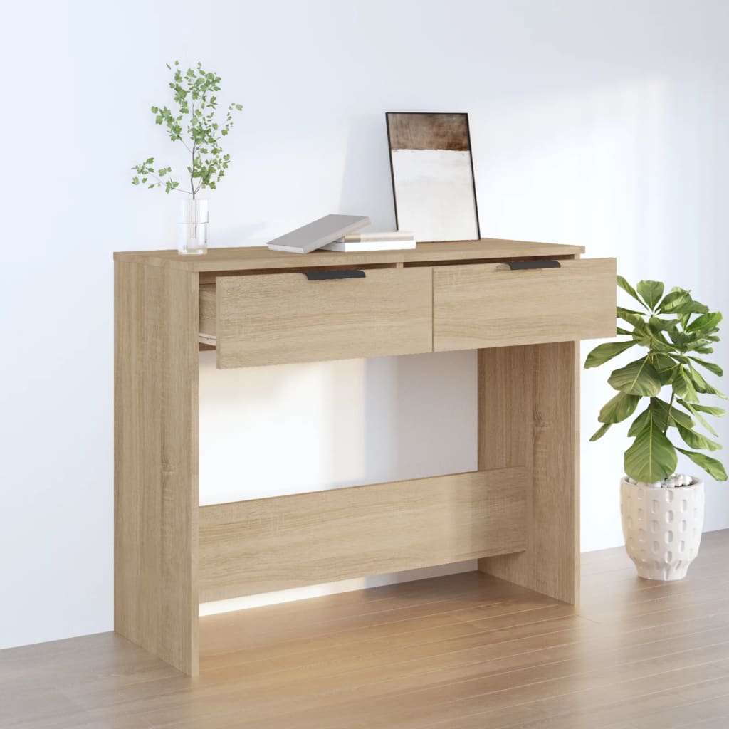 foto del prodotto tavolino da salotto rovere sonoma 90x36x75 cm legno multistrato cod mxl 8097