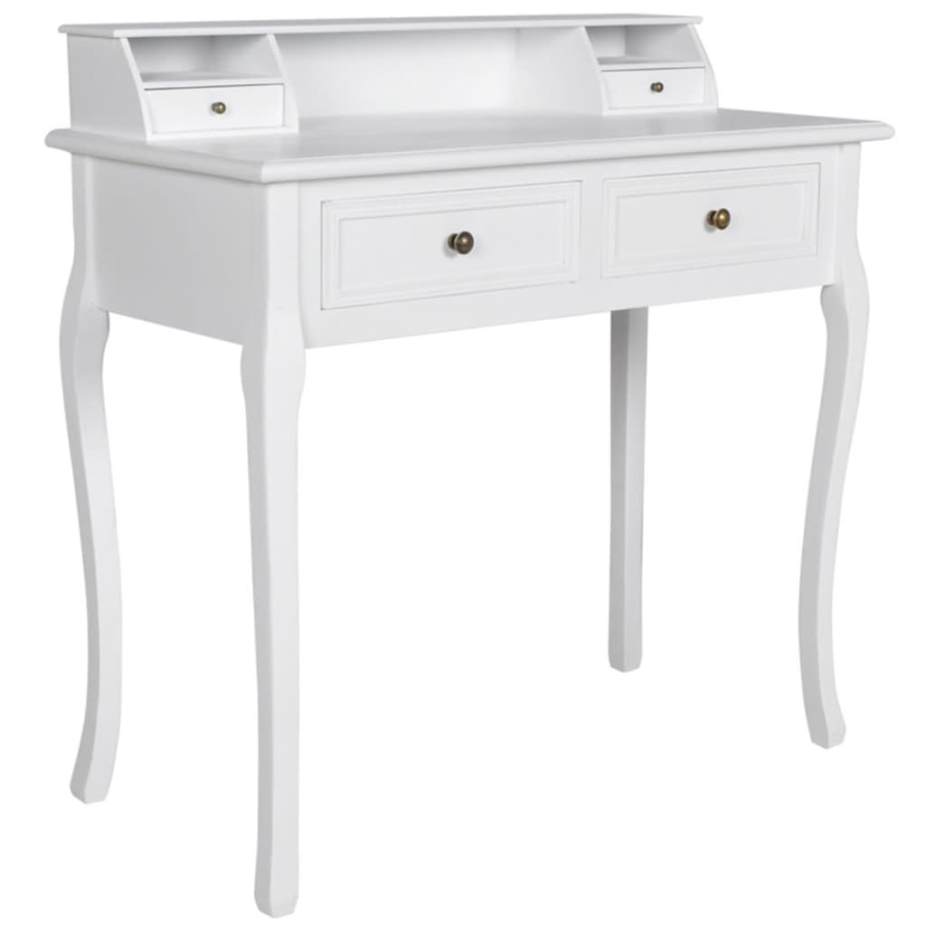 foto del prodotto tavolino da trucco moderno mobiletto make up bianco cod mxl 76692