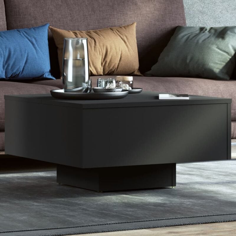 foto del prodotto tavolino elegante e moderno da salotto in legno disponibili vari colori colore nero