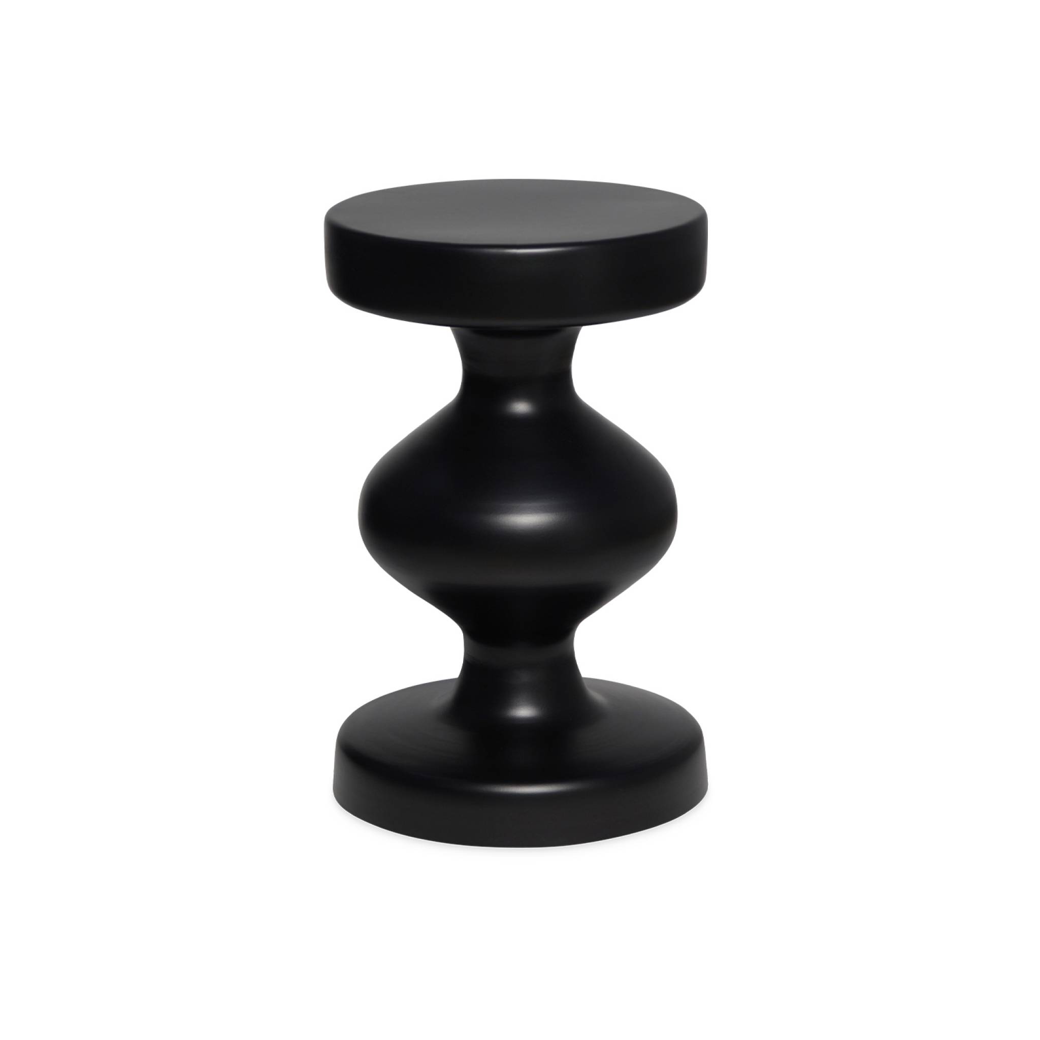 foto del prodotto tavolino, fine divano, comodino in metallo, nero