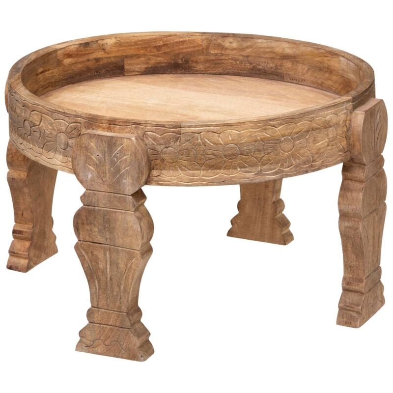 foto del prodotto tavolino gypsy in legno di mango d51cm atmosphera cr ateur d int rieur