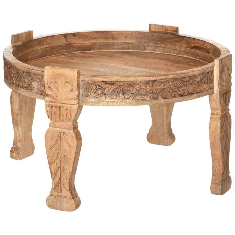 foto del prodotto tavolino gypsy in legno di mango d75cm atmosphera cr ateur d int rieur