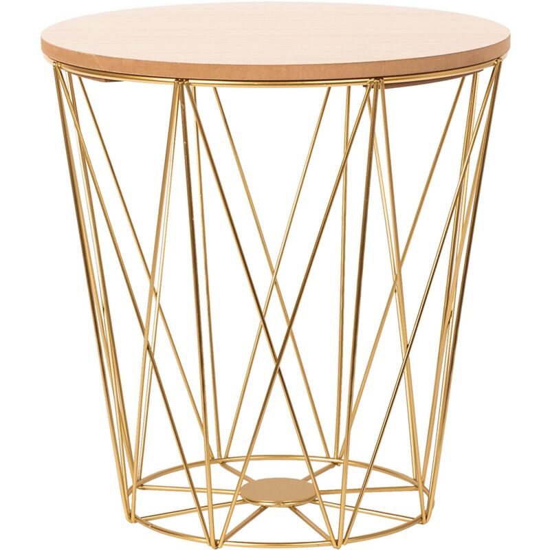 foto del prodotto tavolino in filo metallico tutumi sg94 929 m 0 gold