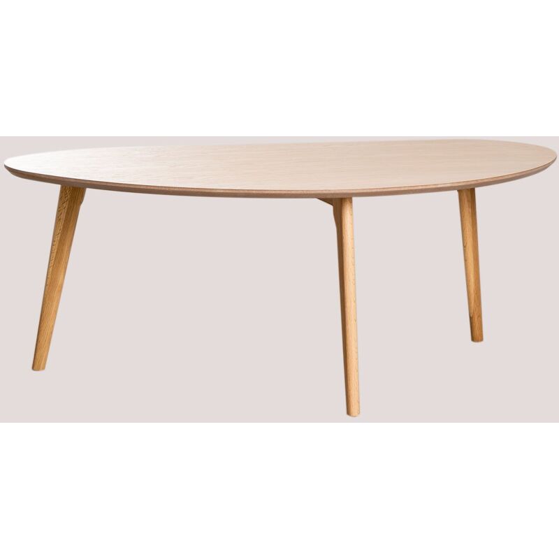 foto del prodotto tavolino in mdf e legno di quercia yavik sklum