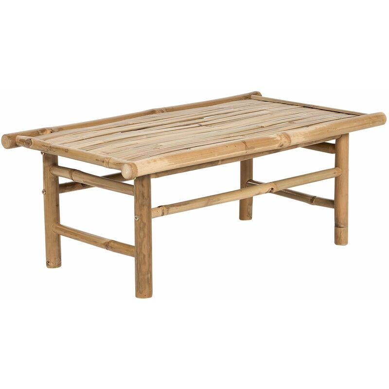 foto del prodotto tavolino in solido legno bamboo 80 x 45 cm todi