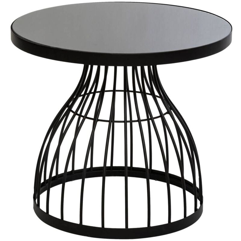 foto del prodotto tavolino kushi nero d55cm atmosphera cr ateur d int rieur