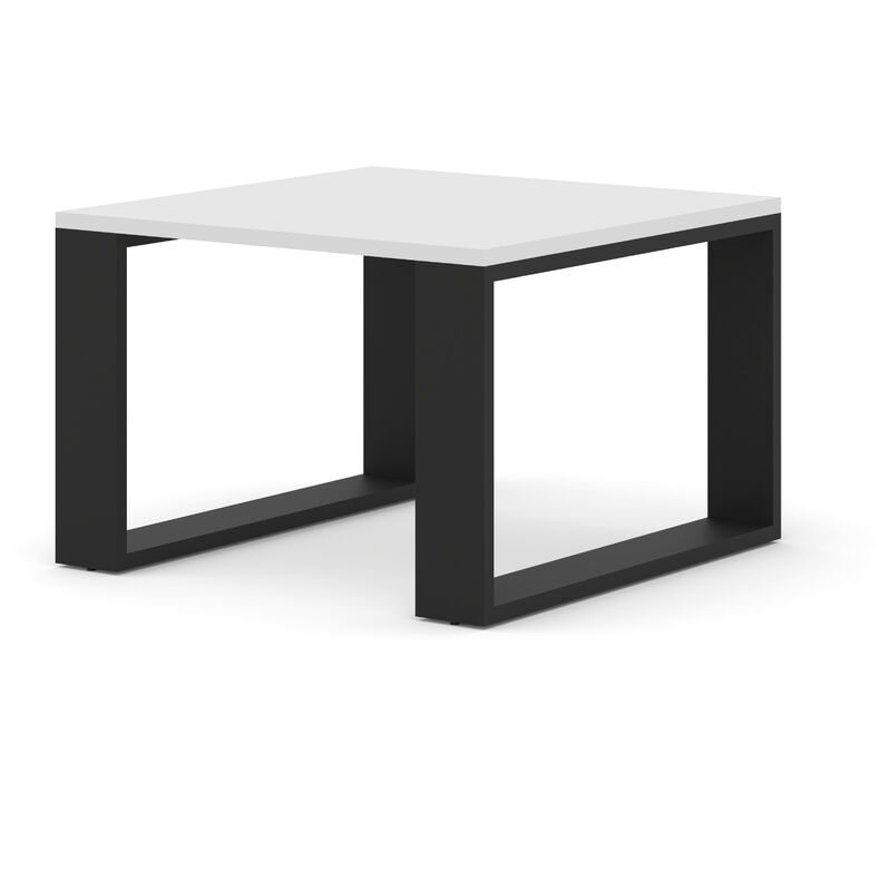foto del prodotto tavolino luca 60x60 cm bianco opaco