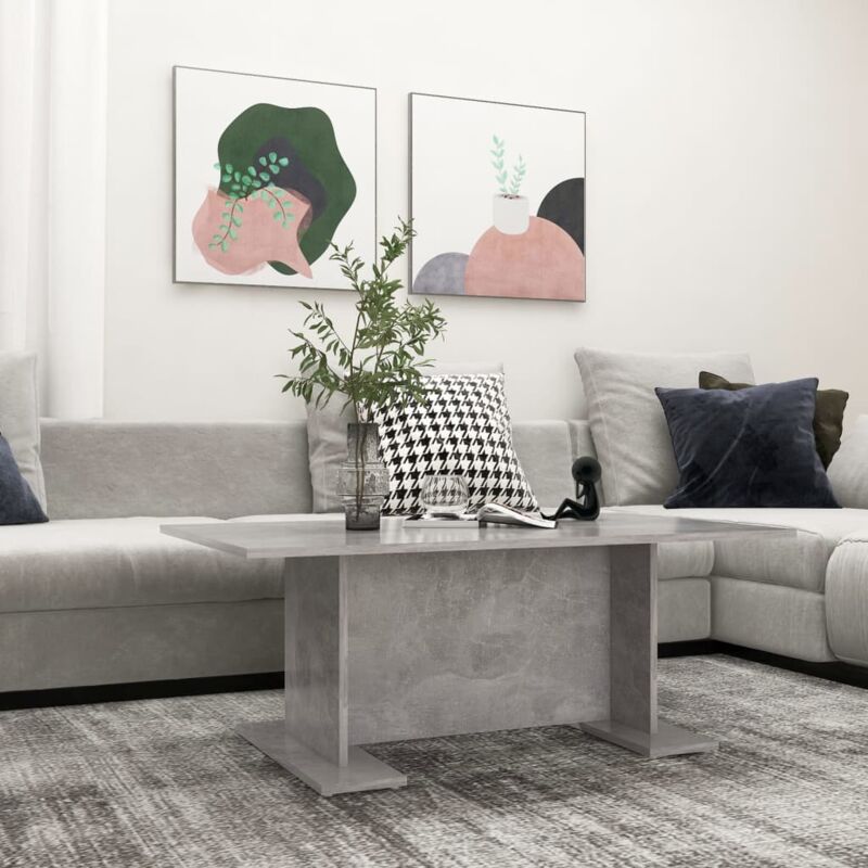 foto del prodotto tavolino moderno da caff elegante disponibile in vari colori colore cemento