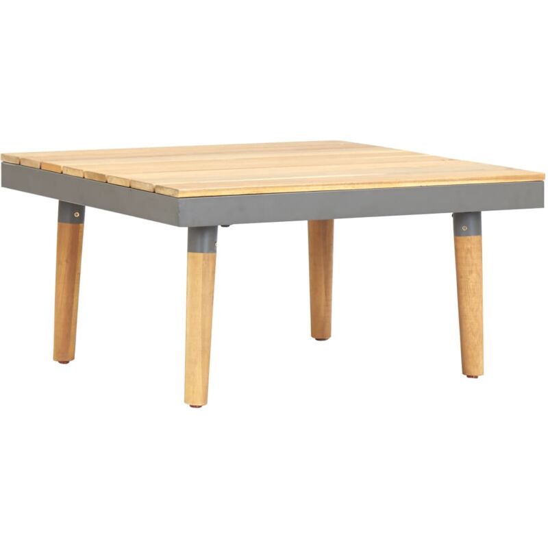 foto del prodotto tavolino per giardino 60x60x31,5 cm legno massello di acacia vidaxl